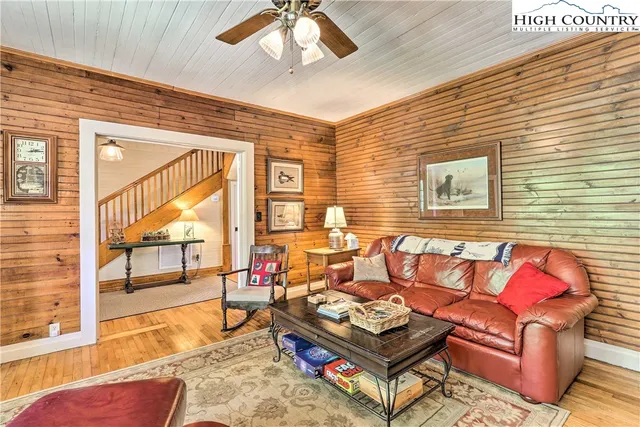 a outdoor living space with furniture and a potted plant