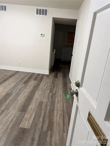 wooden floor in a gallery