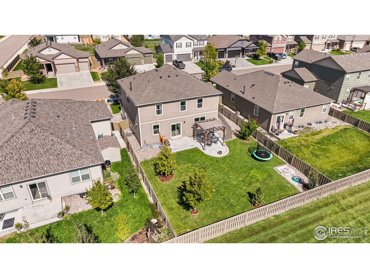 503 Buckrake Street Severance, CO 80550 - Photo 35 of 40 an aerial view of a house