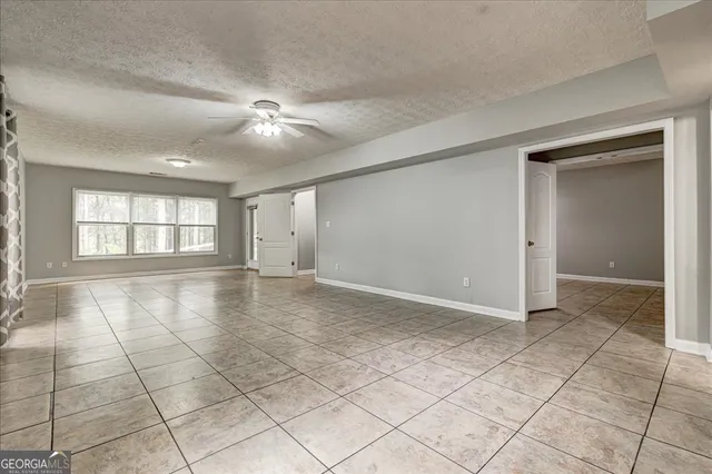 a view of swimming pool with a yard