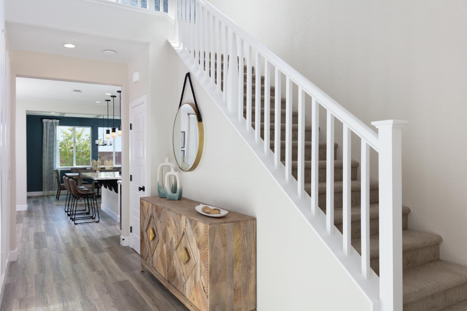 12708 Castaic Lk Way Rancho Cordova, CA 95742 - Photo 2 of 10 a view of entryway and hall with wooden floor