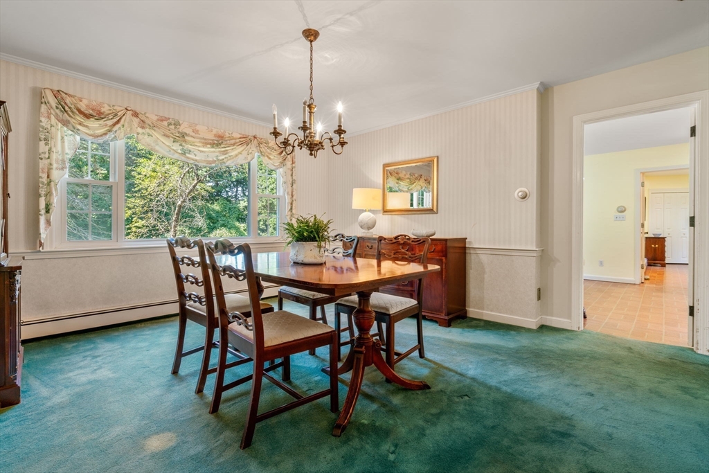 21 Pawnee Circle Milton, MA 02186 - Photo 8 of 17 a view of a dining room with furniture window and outside view