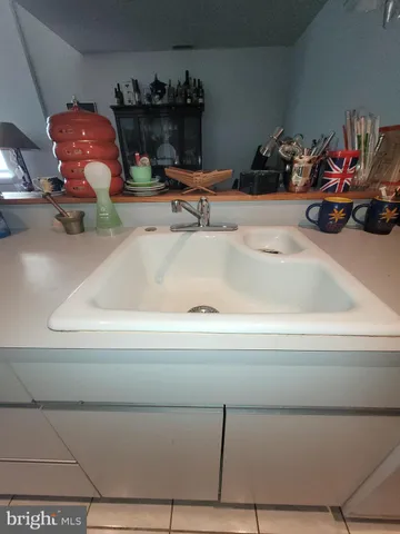 a bathroom with a sink