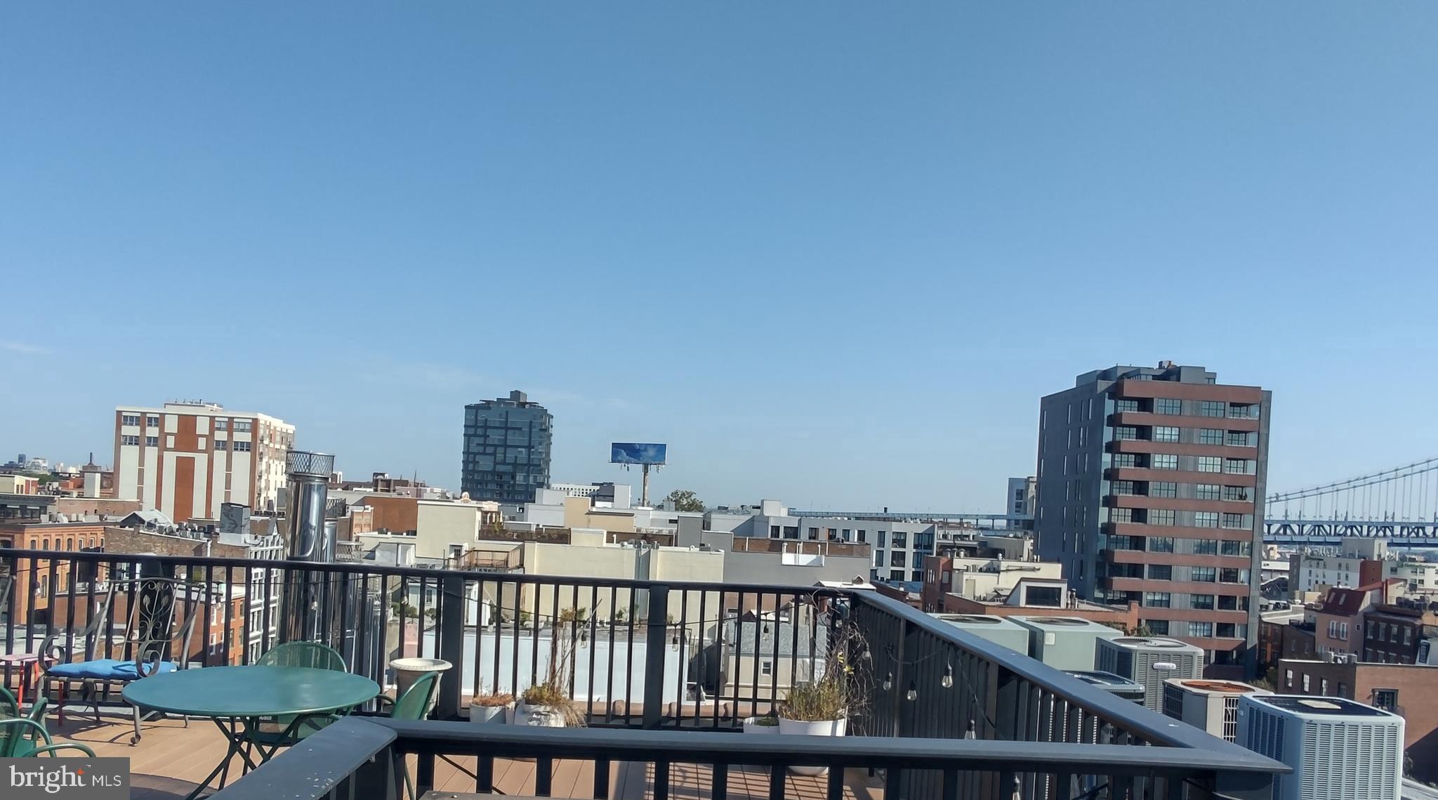 11 North 2nd Street, Unit 306 Philadelphia, PA 19106 - Photo 39 of 42 a view of city from a balcony