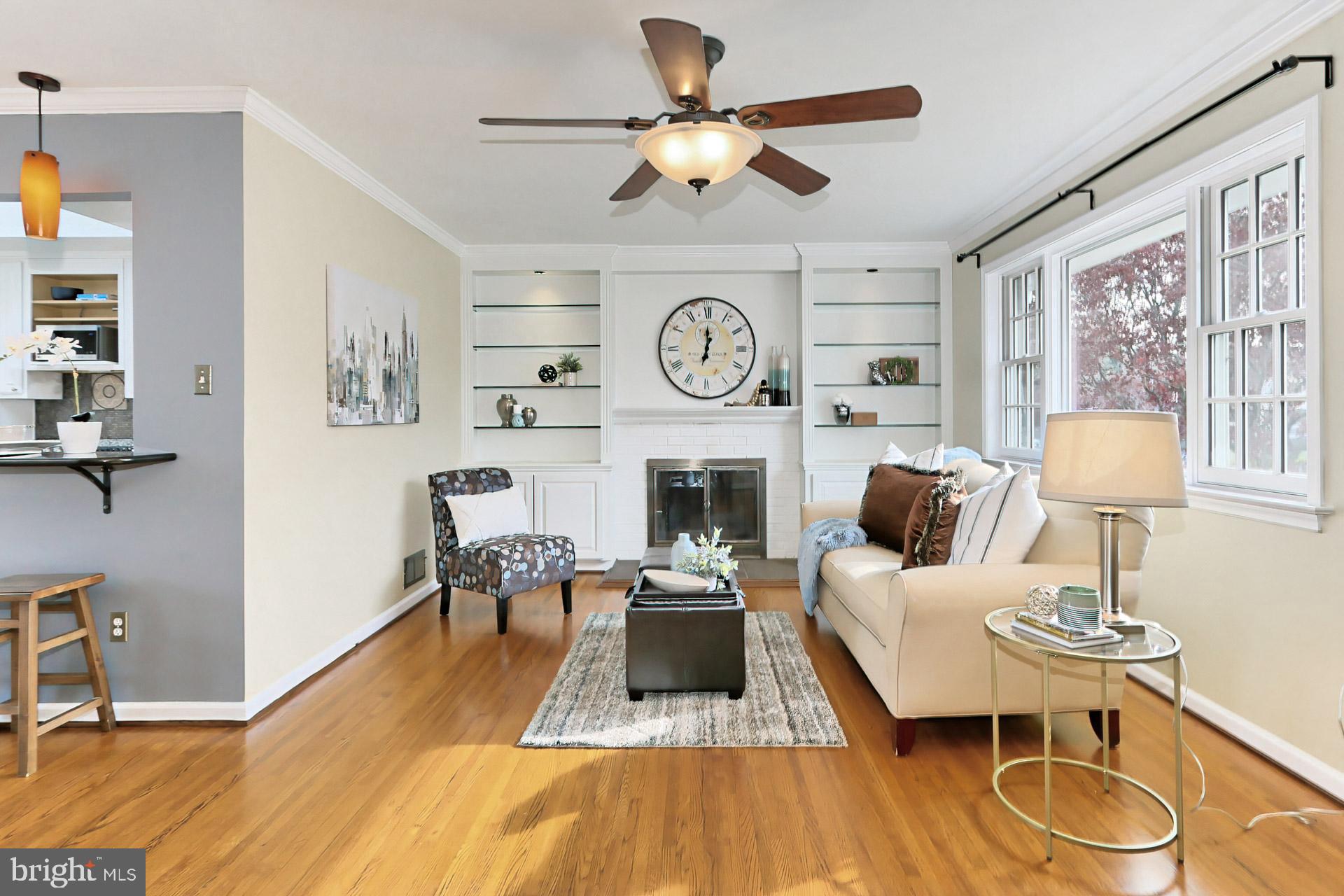 7718 Viceroy Street Springfield, VA 22151 - Photo 7 of 39 Cozy fireplace