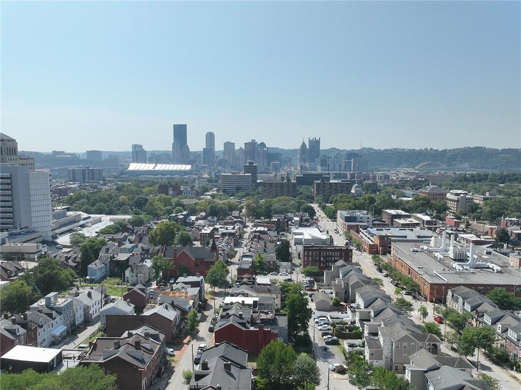 0 Henderson Street Pittsburgh, PA 15212 - Photo 6 of 12 an aerial view of a city with lots of residential buildings