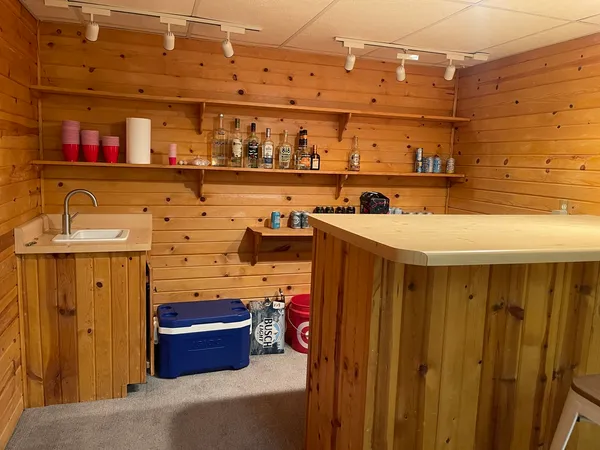 a view of storage and utility room