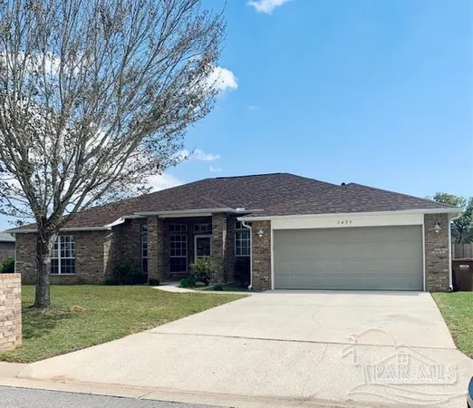 $2,900 | 2435 Covered Bridge Lane, Pace, FL 32571