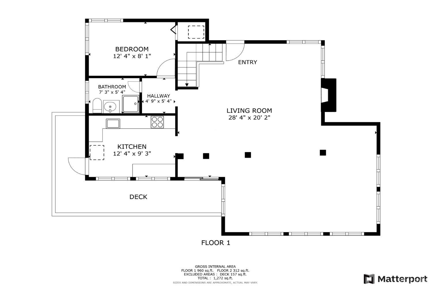 631 Point Road Zephyr Cove, NV 89448 - Photo 27 of 28 a picture of a wall with a white wall and a white wall