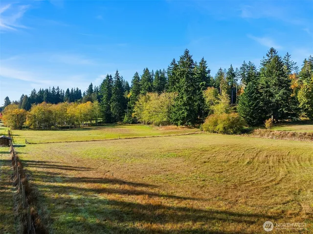 a view of lake from a house