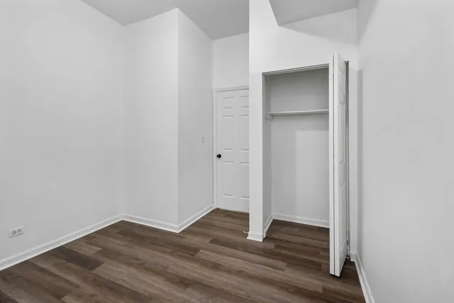 a view of wooden floor