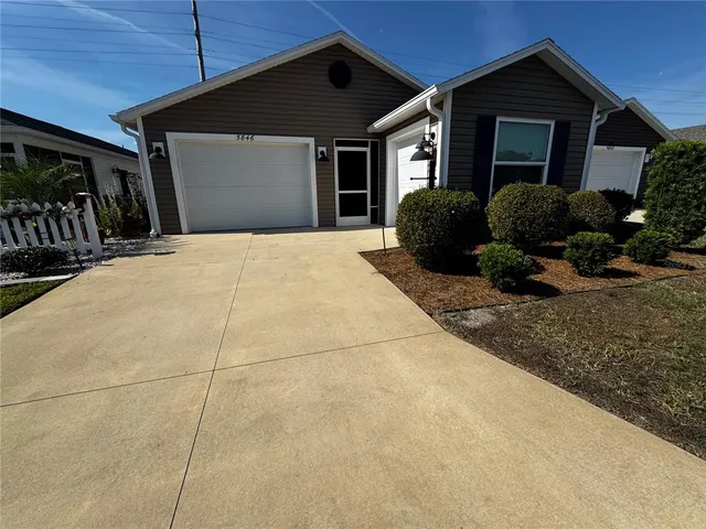 a house view with a outdoor space