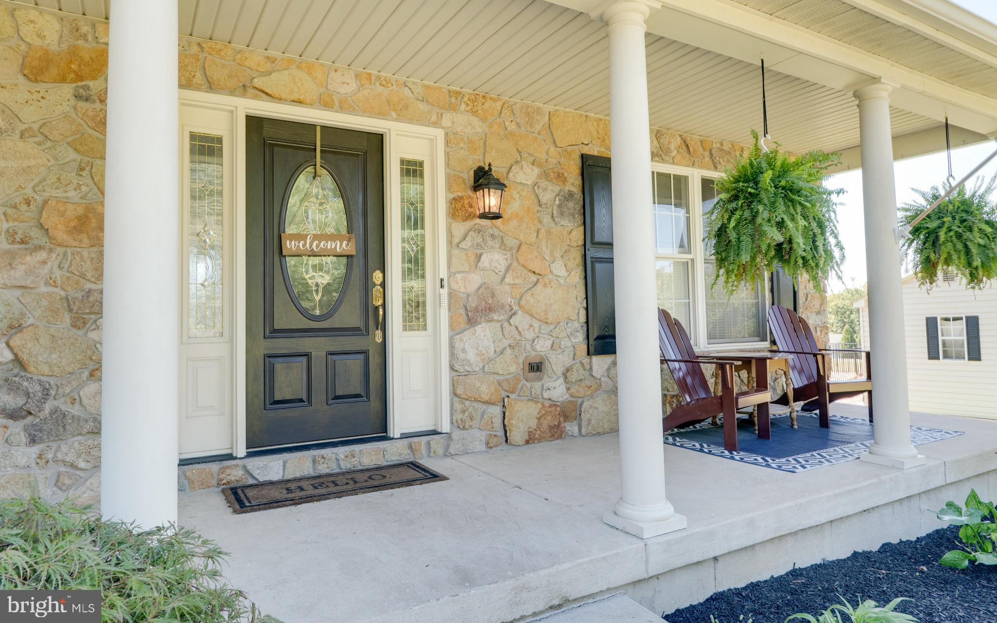 62 Murray Road Elkton, MD 21921 - Photo 5 of 68 Charming entryway with inviting stone facade.