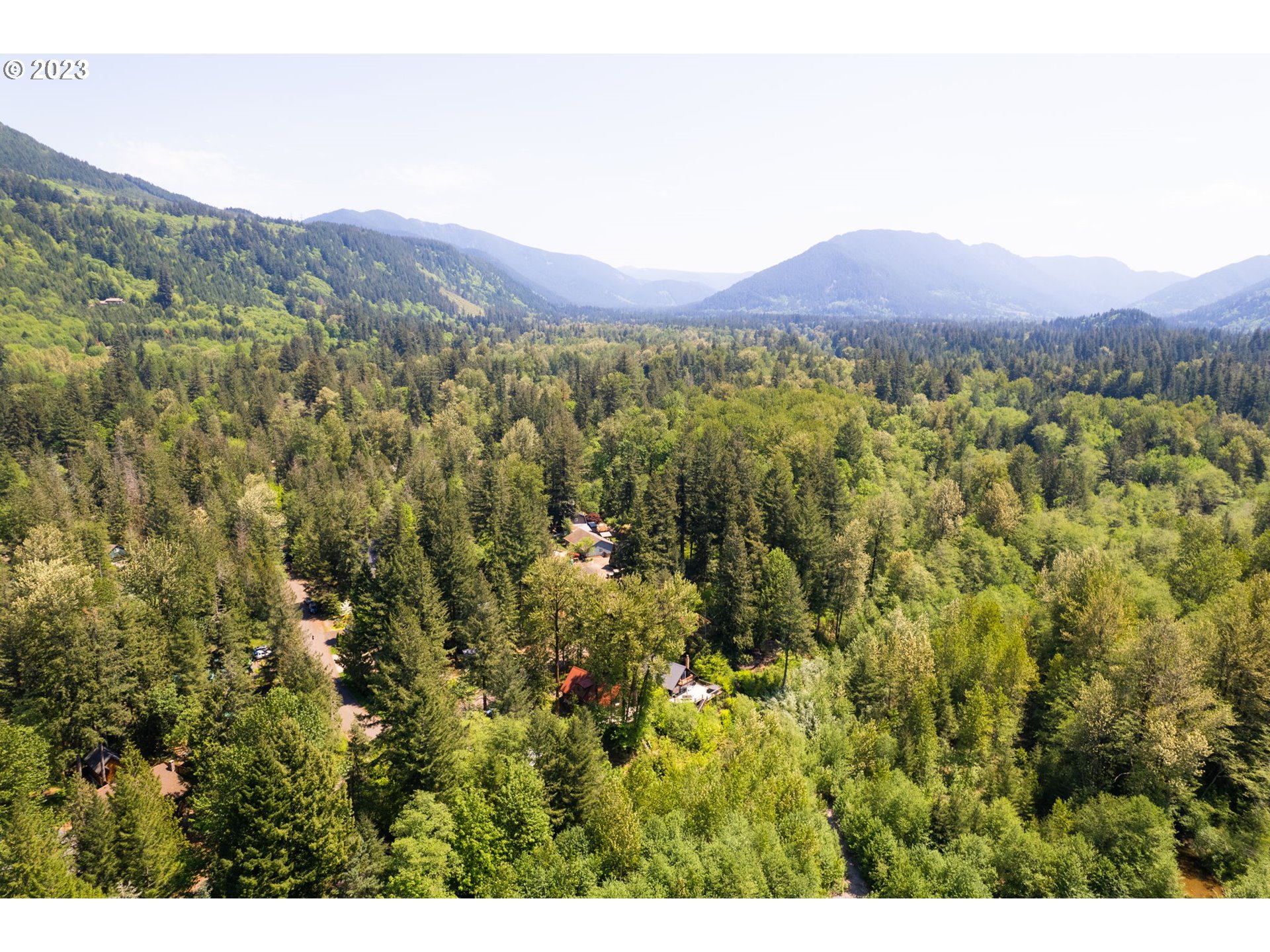 65582 East Timberline Drive Rhododendron, OR 97049 - Photo 45 of 48 a view of a lush green hillside and a houses