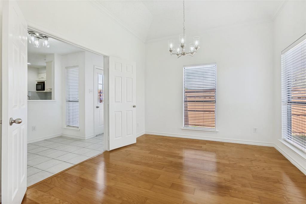 703 Rams Court Richardson, TX 75081 - Photo 7 of 23 Dining area with french doors to kitchen