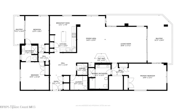 $870,000 | 5635 Florida A1A, Unit A701, Melbourne Beach, FL 32951