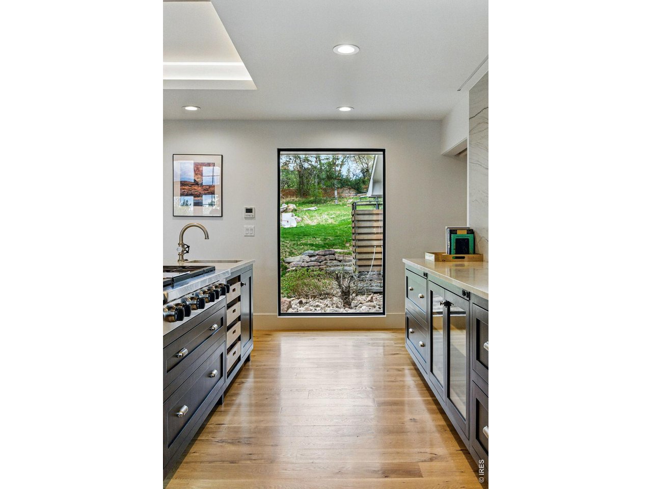 182 Ridge Road Boulder, CO 80303 - Photo 4 of 45 Renovated kitchen oriented to the view