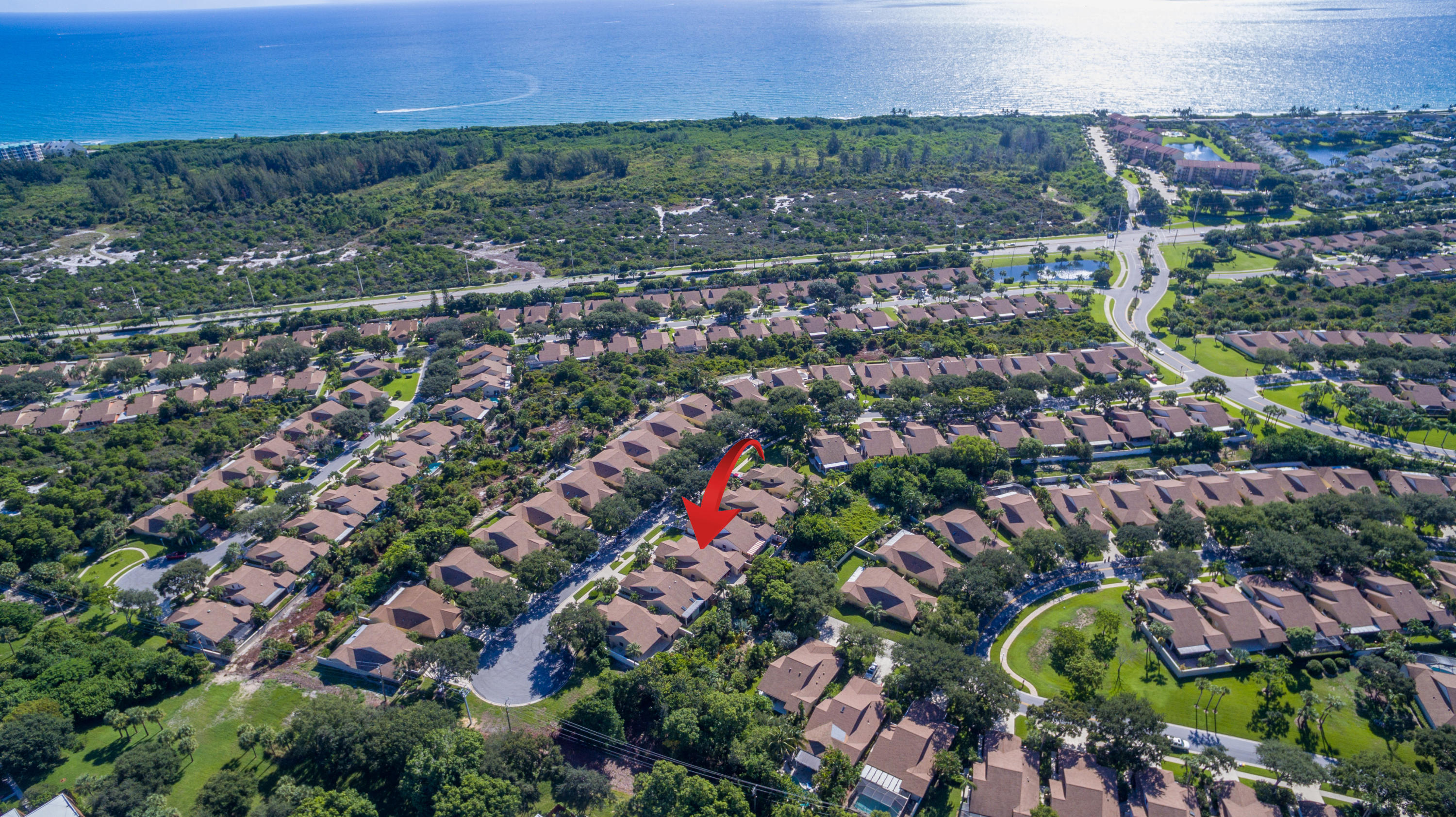332 Ridge Road Jupiter, FL 33477 - Photo 29 of 30 Aerial 4