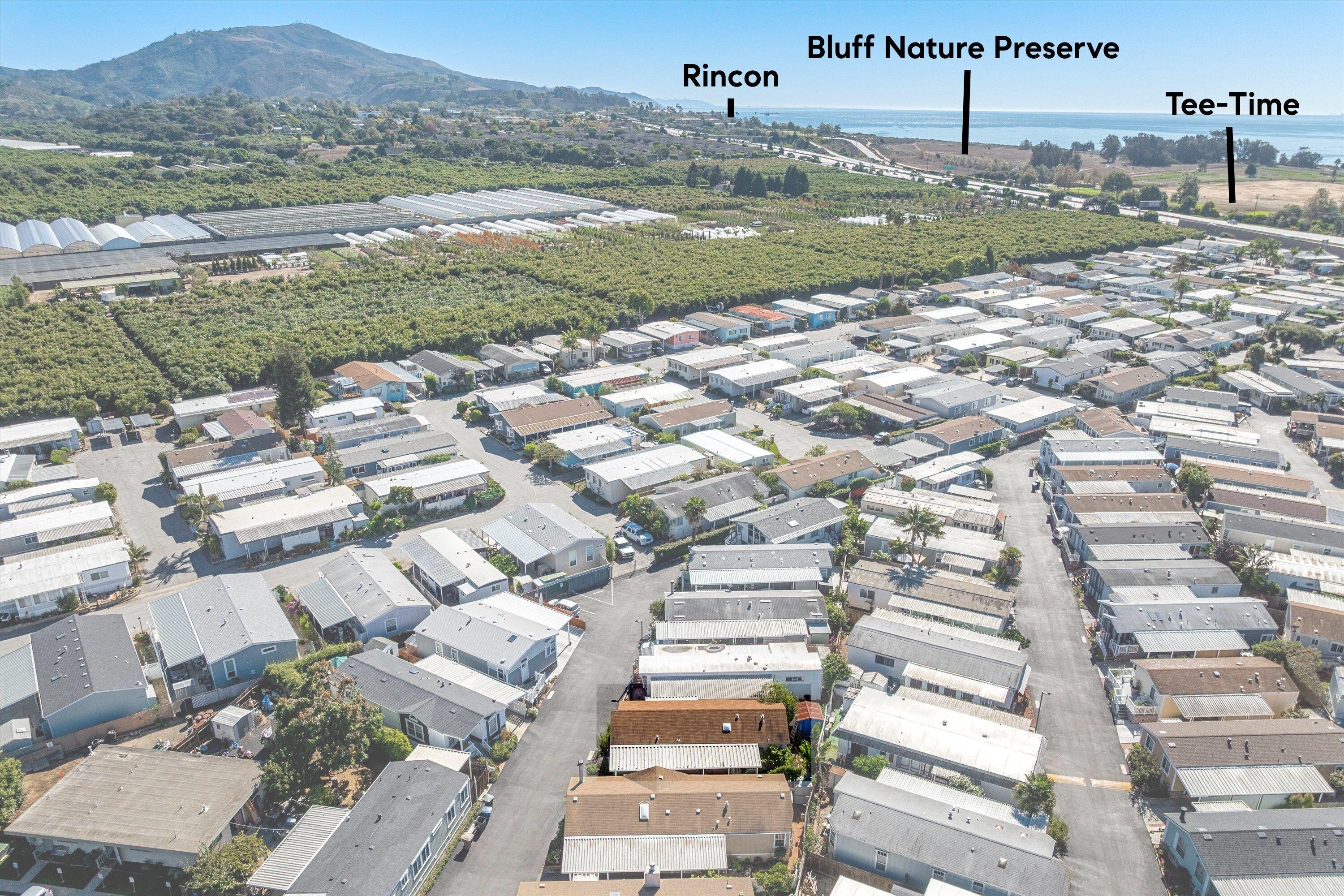5700 Via Real, Unit 138 Carpinteria, CA 93013 - Photo 19 of 22 aerial view Rincon