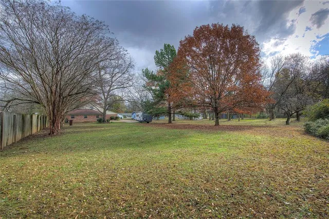 a view of outdoor space with trees