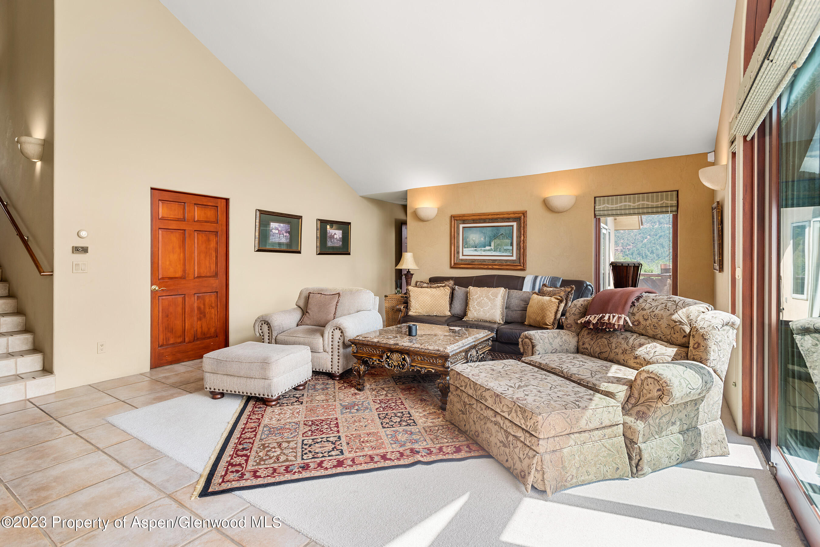 132 Ridge Road Basalt, CO 81621 - Photo 3 of 22 a living room with furniture and a rug