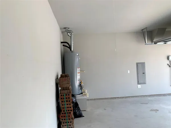 a view of hallway with stairs