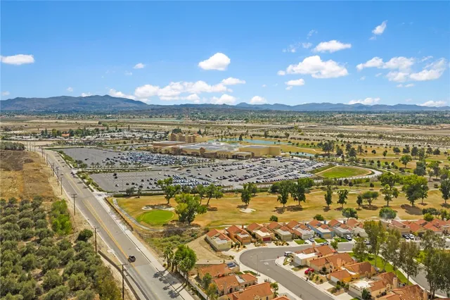 a view of a city with an ocean view