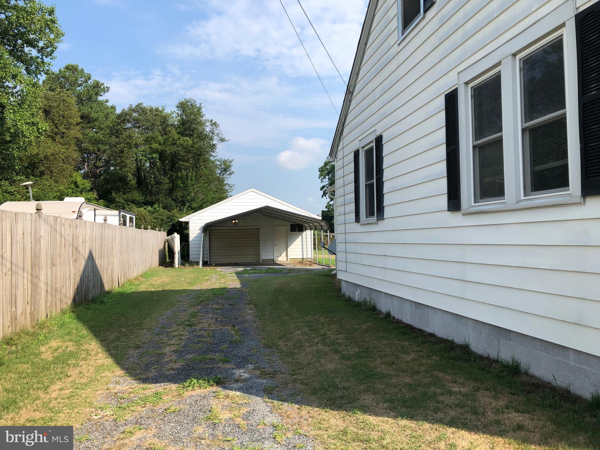9269 Sharptown Road Laurel, DE 19956 - Photo 37 of 39 Driveway to the additional garage