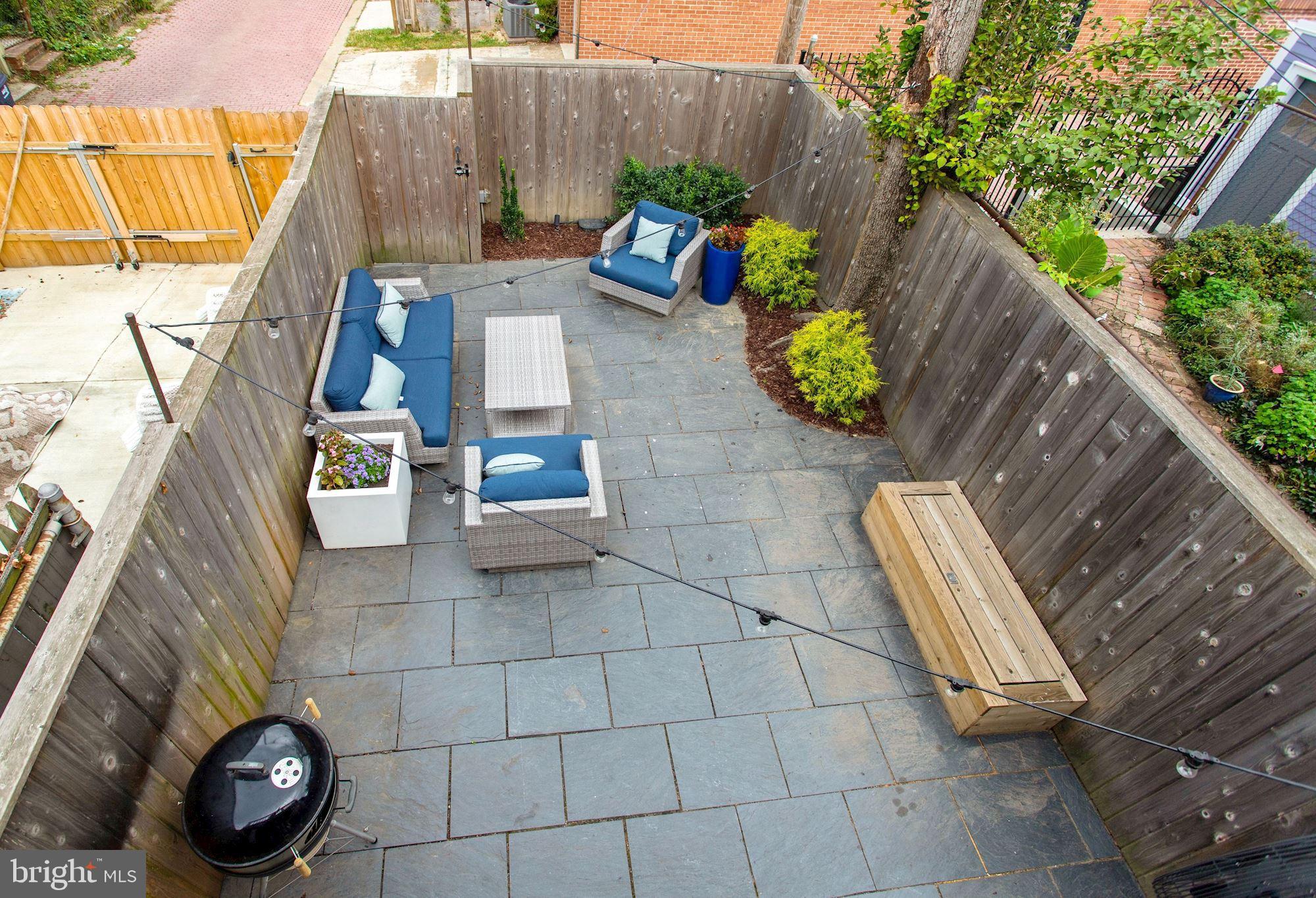 710 4th Street Northeast Washington, DC 20002 - Photo 23 of 38 Patio view from Deck