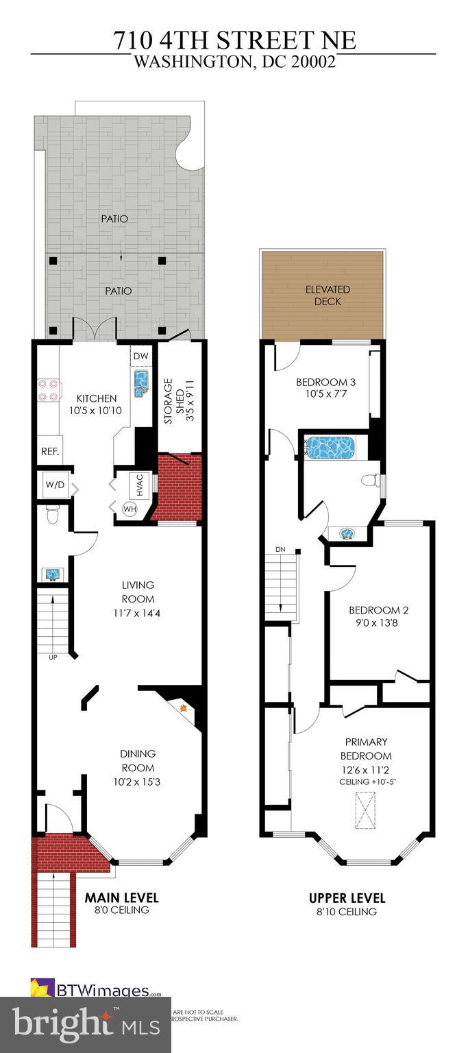 710 4th Street Northeast Washington, DC 20002 - Photo 38 of 38 Floorplans