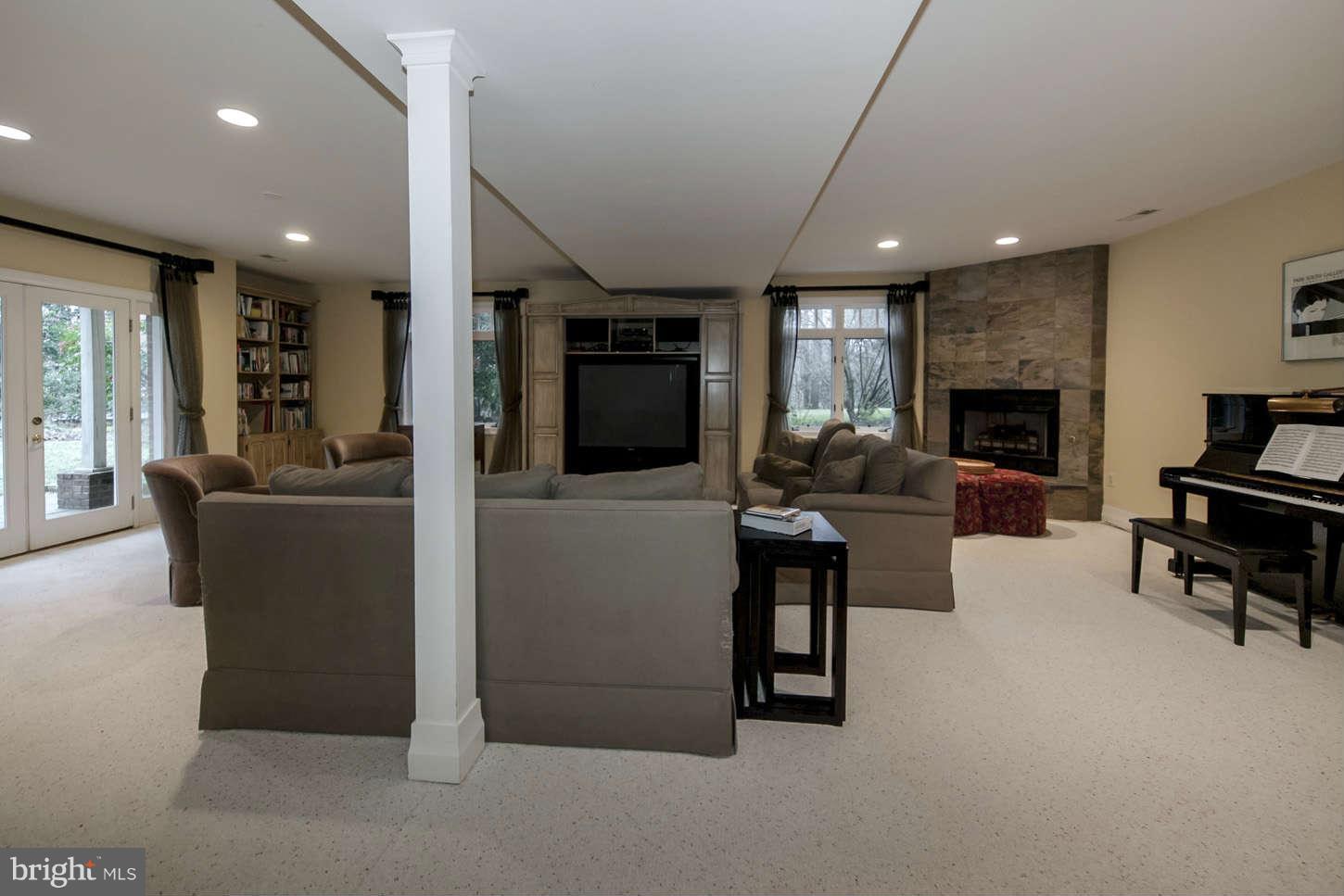 8726 Brook Road McLean, VA 22102 - Photo 21 of 30 Walk-Out Recreational Room