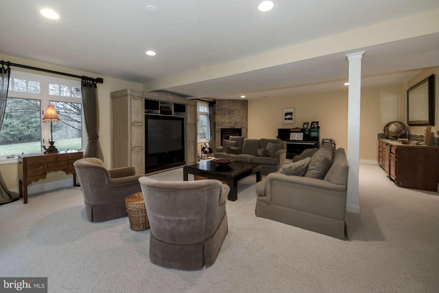 8726 Brook Road McLean, VA 22102 - Photo 22 of 30 Walk-Out Recreational Room