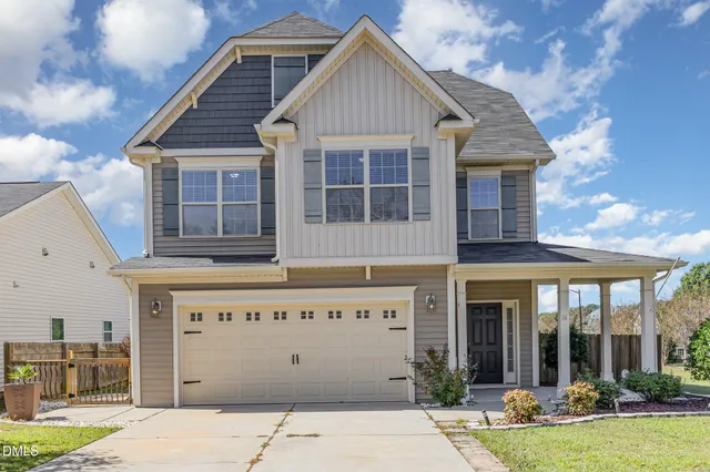 a view of a house with sitting area