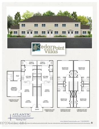$359,900 | 650 Cedar Point Boulevard, Unit F2, Cedar Point, NC 28584
