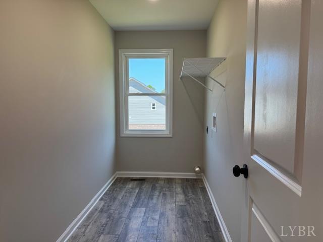 2248 Spg Grv Road Spout Spring, VA 24593 - Photo 13 of 22 a view of a small space with wooden floor and a window