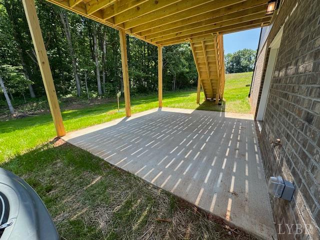 2248 Spg Grv Road Spout Spring, VA 24593 - Photo 20 of 22 a view of a backyard with a small area