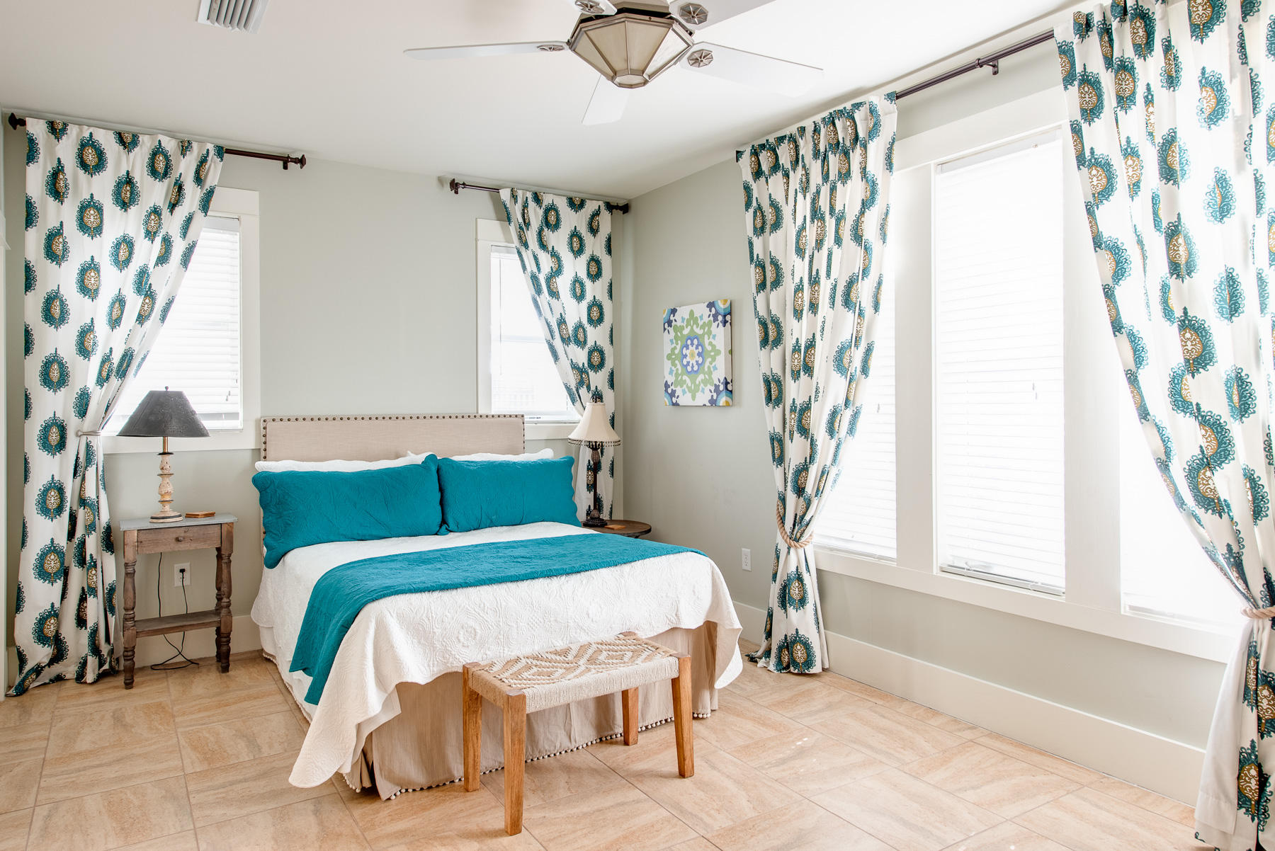 3 West Trigger Trail Inlet Beach Inlet Beach, FL 32461 - Photo 13 of 44 a bedroom with a bed and a window