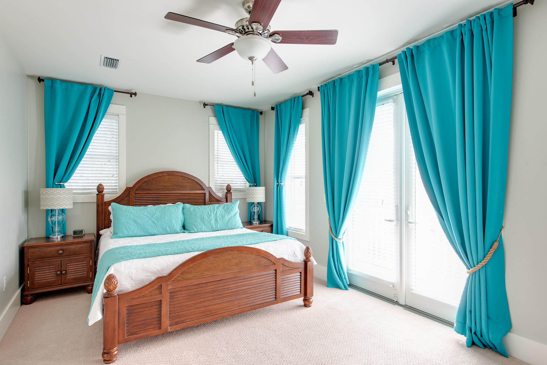 3 West Trigger Trail Inlet Beach Inlet Beach, FL 32461 - Photo 19 of 44 a bedroom with a bed and a window