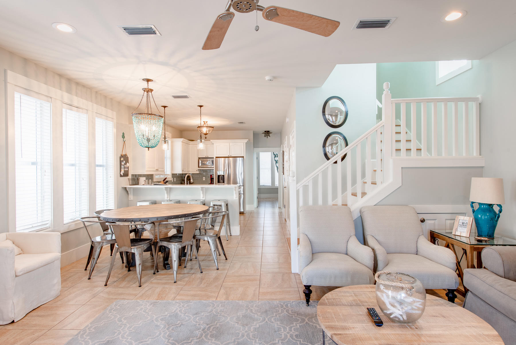 3 West Trigger Trail Inlet Beach Inlet Beach, FL 32461 - Photo 4 of 44 a dining room with furniture and a large window