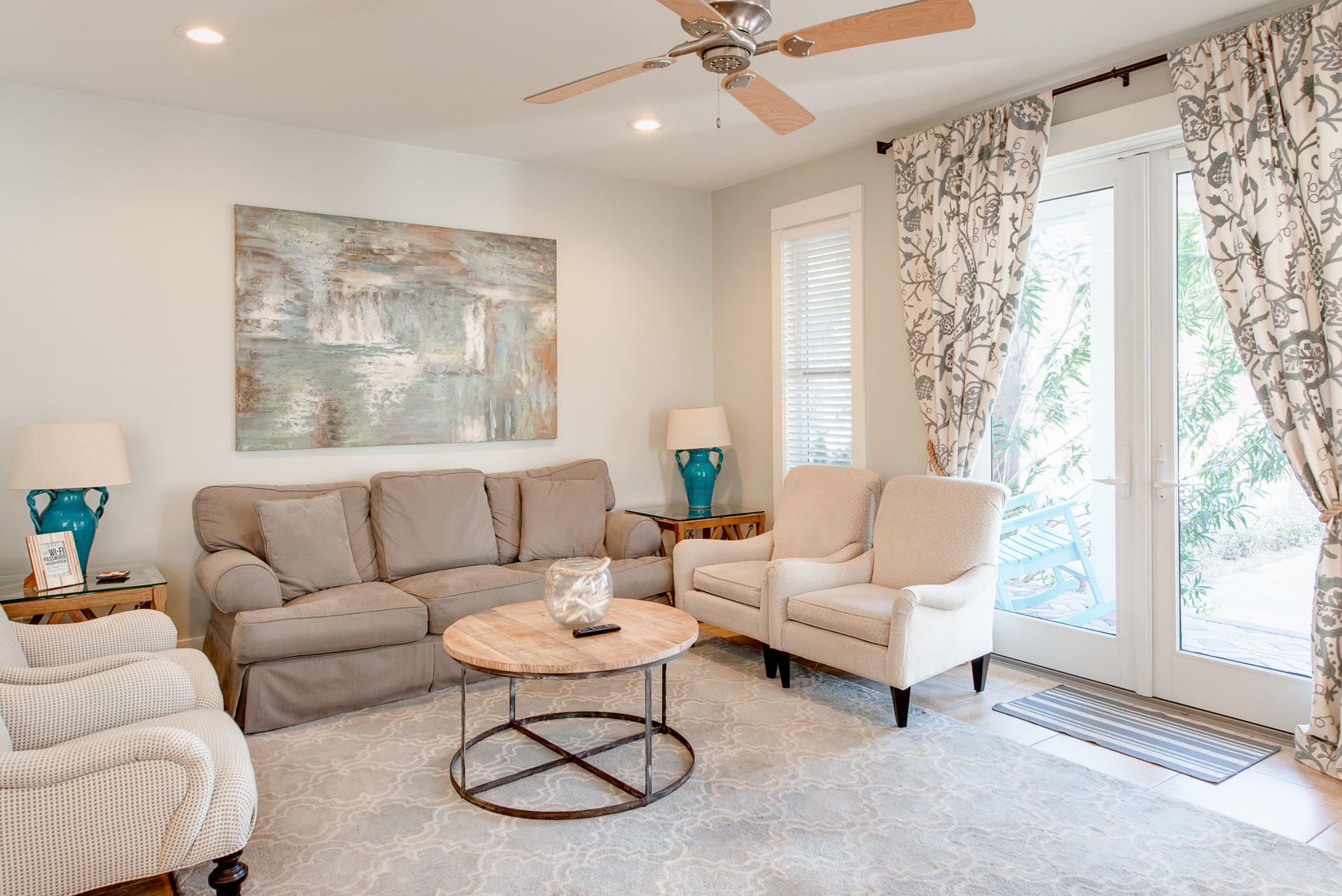 3 West Trigger Trail Inlet Beach Inlet Beach, FL 32461 - Photo 6 of 44 a living room with furniture and a large window