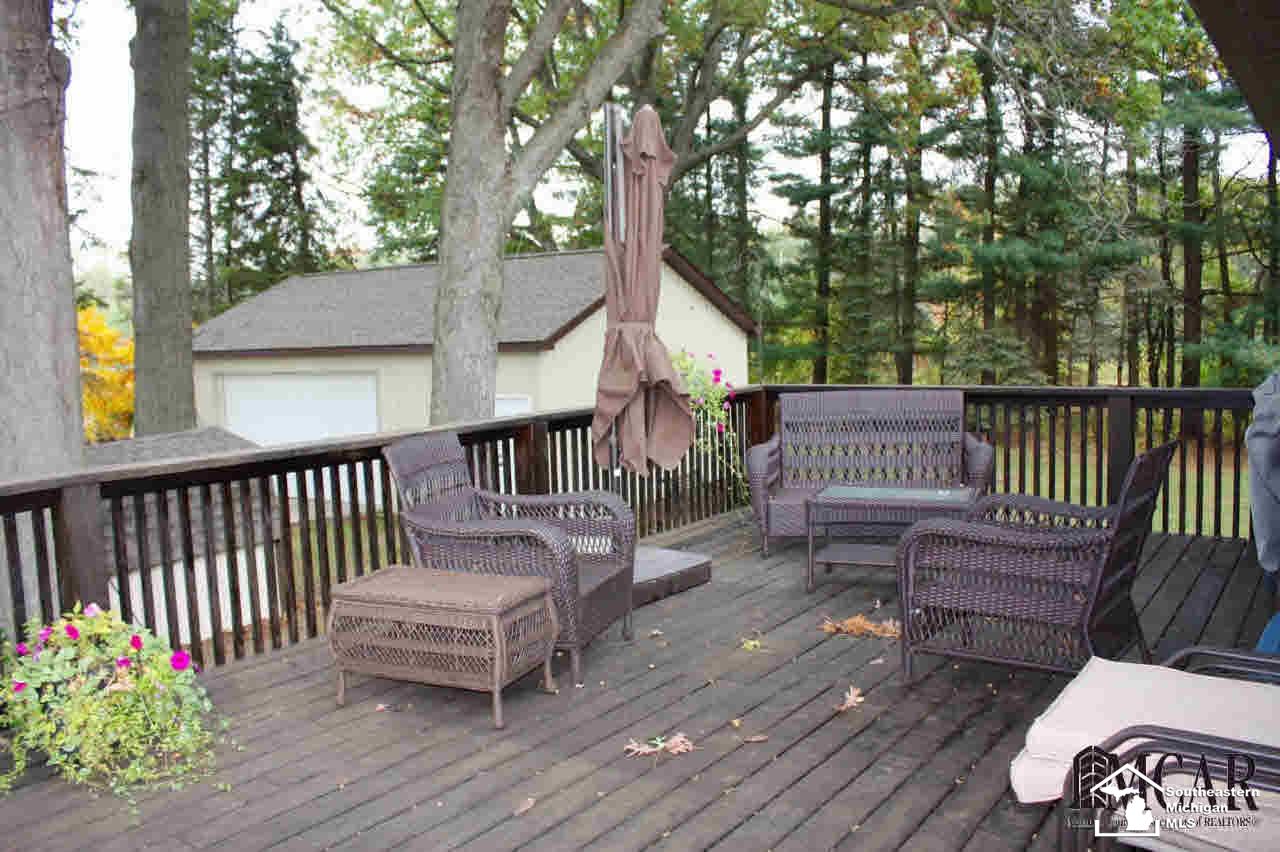 14638 Ida Center Road Petersburg, MI 49270 - Photo 26 of 30 Deck view