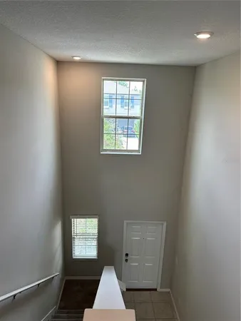 a backyard of a house