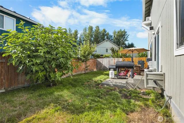 a view of swimming pool with outdoor seating