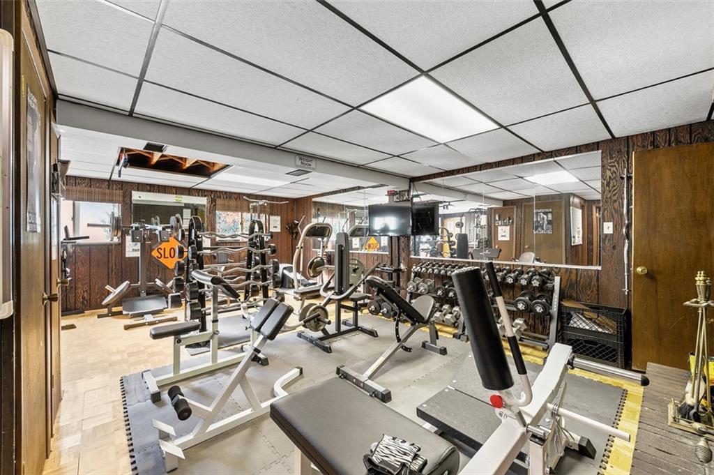 5920 Lee Street Export, PA 15632 - Photo 38 of 43 a view of a room with gym equipment