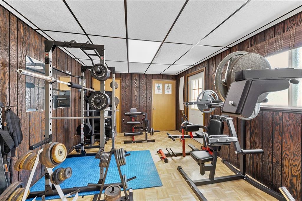 5920 Lee Street Export, PA 15632 - Photo 39 of 43 a view of a room with gym equipment