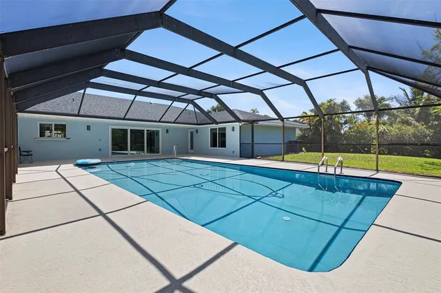 a view of a indoor swimming pool