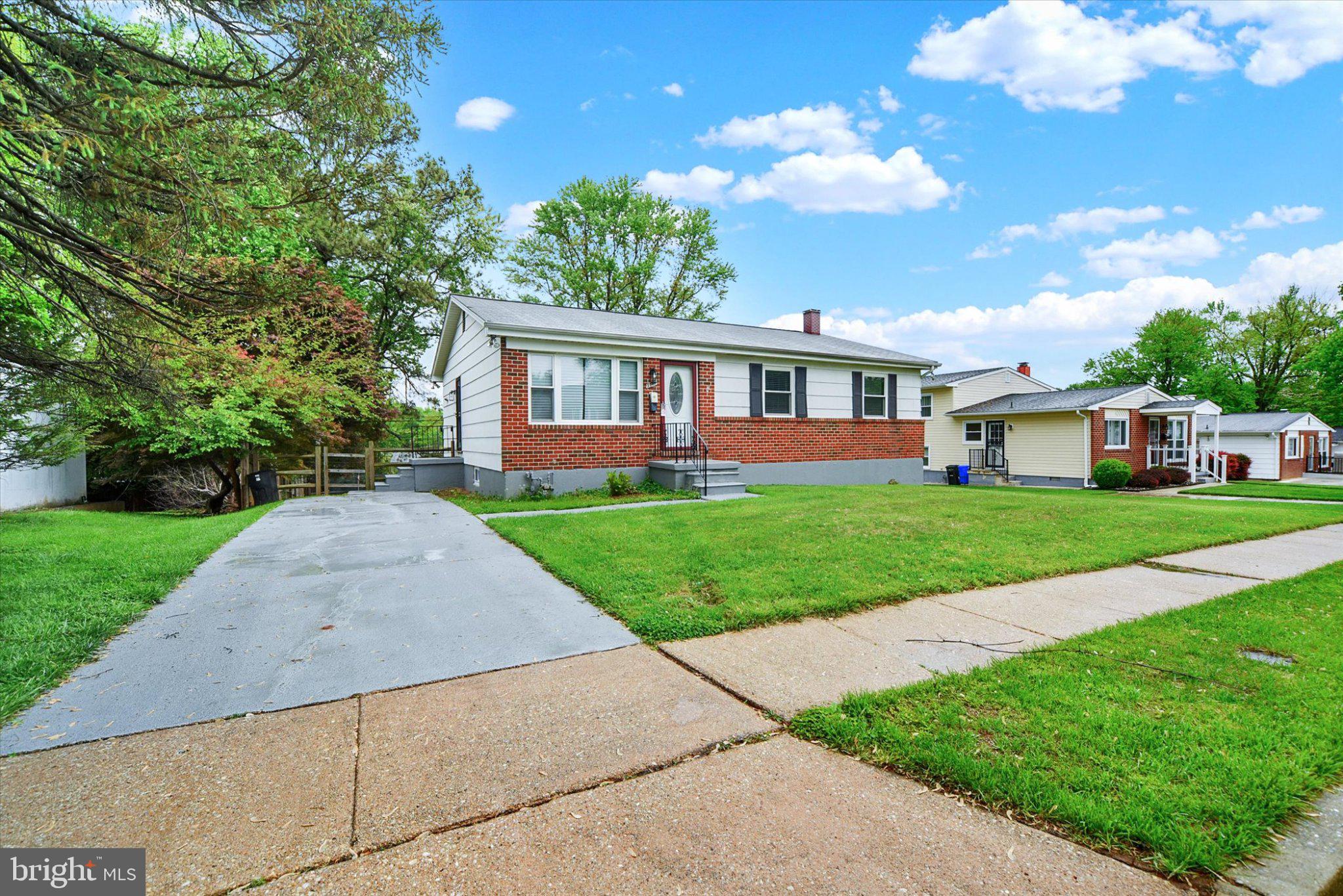 3709 Lamoine Road Randallstown, MD 21133 - Photo 3 of 25 a view of house with a yard