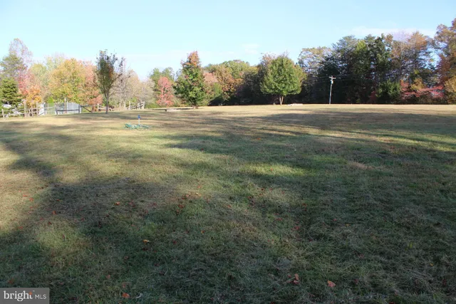 a view of an outdoor space and a yard