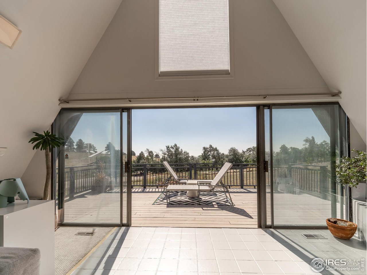 8423 Middle Fork Road Boulder, CO 80302 - Photo 8 of 40 a view of a balcony and chairs