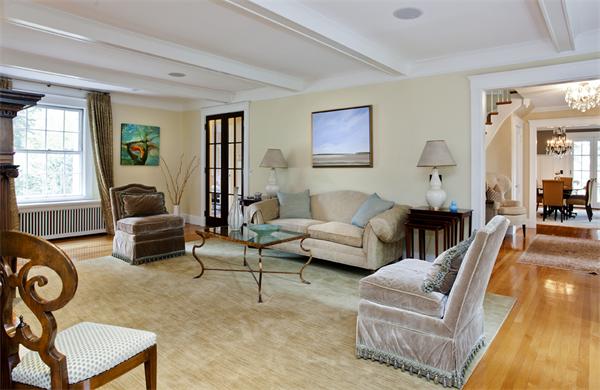 32 Arlington Road Wellesley, MA 02481 - Photo 6 of 29 a living room with furniture and a window